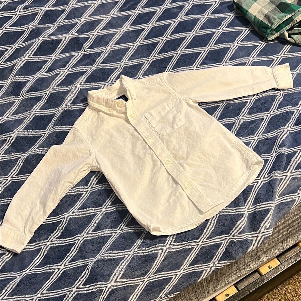 The Children's Place White Button Down Shirt